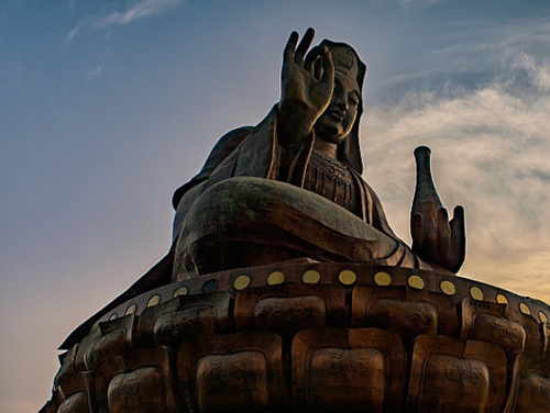 西樵山观音像 西樵山观音像