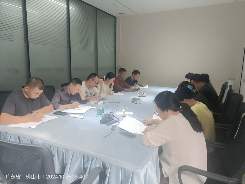 企业文化考试现场 企业文化考试现场